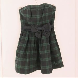 Wool-blend Christmas dress